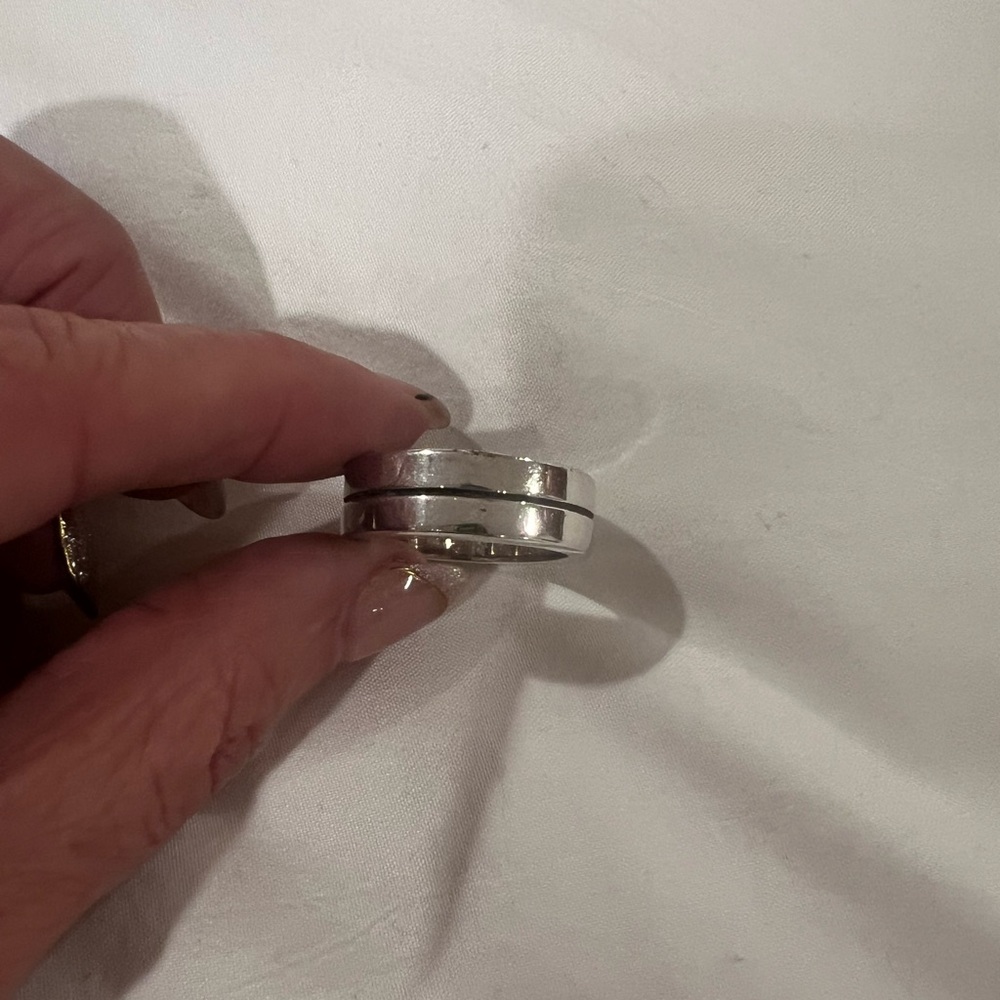 Men’s Silpada Textured Silver Band